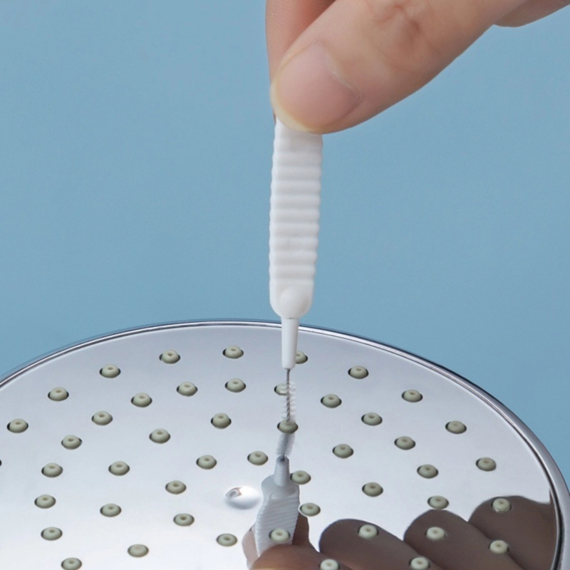 Bad Micro Nylon Pinsel Dusche Kopf Anti-verstopfen Reinigung Pinsel Handy Loch Poren Lücke Waschen Werkzeuge Wc Zubehör