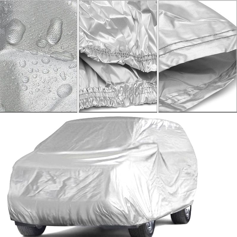 Waterdichte Volledige Auto Cover Sedan Hatchback Suv van Deur Stofdicht Waterdicht UV Zon Sneeuw Dust Regen Slip Opslag