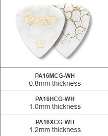 IBANEZ Grip Wizard Series Sand Grip Crack Plectrum For Electric Acoustic Guitar Pick, 1/piece