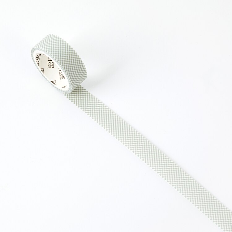 15mm*3M Fresh Simple Grid Lines Sulphuric Acid Paper Washi Tape Scrapbooking DIY Masking Tape Decorative Sticker School Office: 01