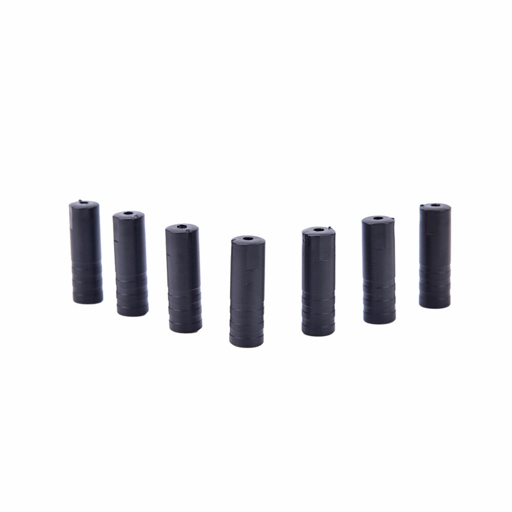 100 stk cykel cykel bremse gear ydre kabel endestykker spidser krymper 4/5mm