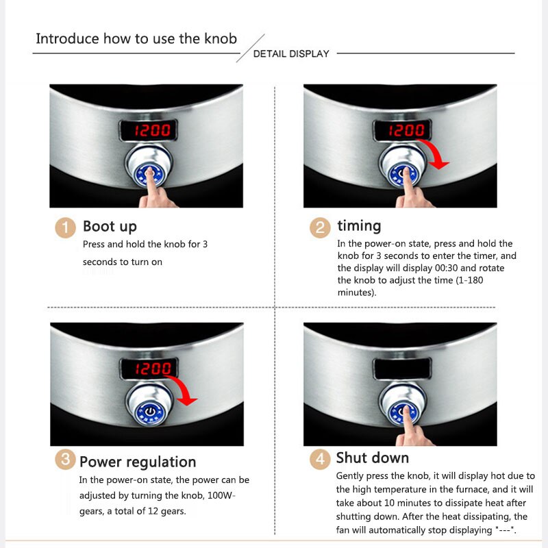 Smart Electric Ceramic Stove Small Electromagnetic Tea Stove Household Mini Small Tea Stove Light Oven Electric Ceramic Stove