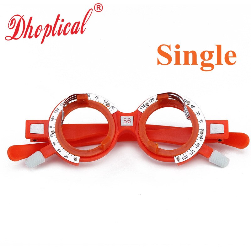 trial frame set ,colorful trial frame 52mm~70mm pc material for glasses shop and optical hospital by dhoptical: 56MM