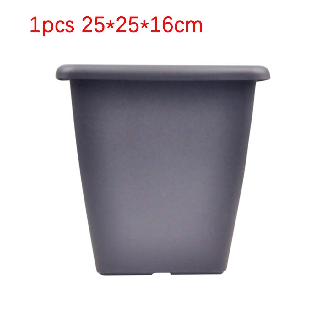 Grote Plastic Hars Rotan Planter Tuin Huis Tuin Outdoor Bloem Plant Potten Bonsai Balkon Decoratie Plant Kom Bloempot: 1