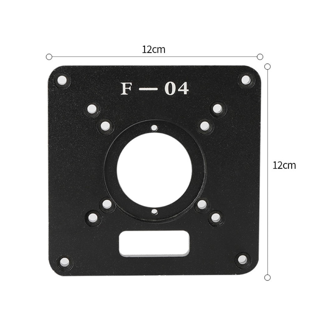 Router Table Insert Plate Electric Trimming Machine Jig Saw Flip Board Engraving Auxiliary Tool for Woodworking Work Benches