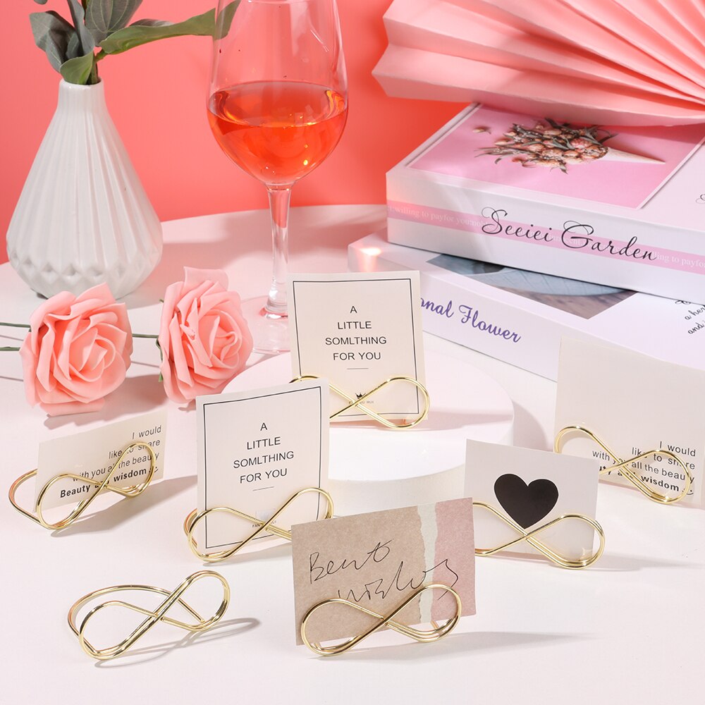 Porte-cartes en forme de nœud papillon, support à Clips pour de mariage, numéro de Table, Clip Photo, support de Table, décoration de bureau