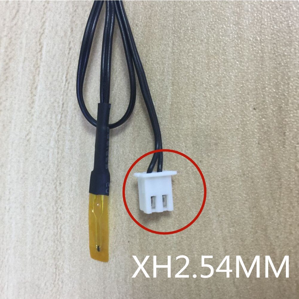 NTC Thin Film Thermistor Temperature Sensor 10K 1% 3435 Length 0.5m 28# PVC Parallel: XH2.54MM