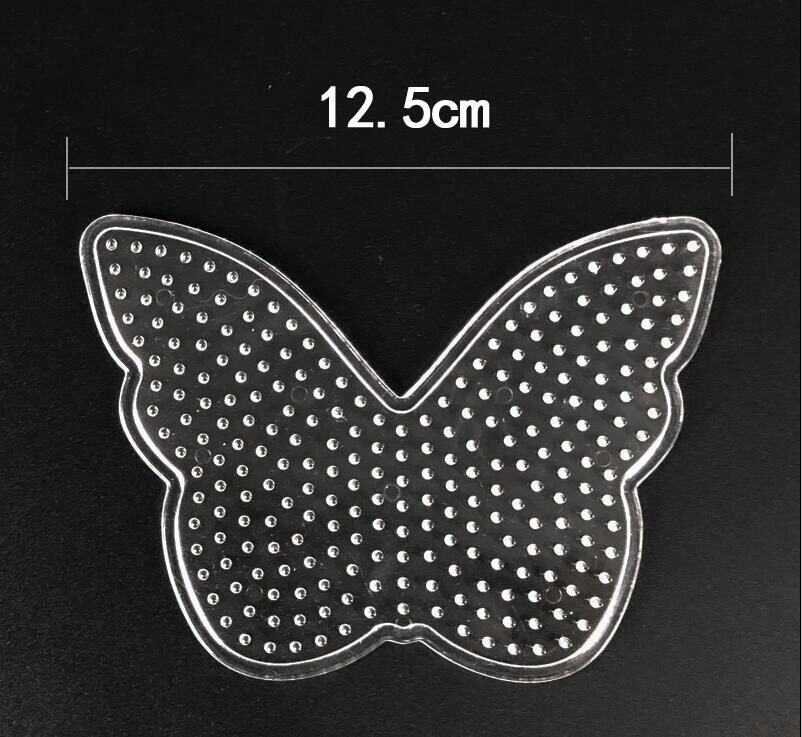 5 millimetri Perline Hama fusibile Perline Per I Bambini Del Mestiere Perline Fusibili Tavole Forate Modelli Di Puzzle FAI DA TE Giocattolo Puzzle Modello: Butterfly