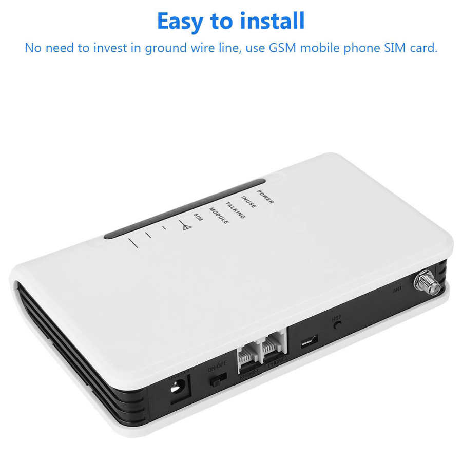 Worldwide LED Fixed Wireless Terminal Quad-band GSM 850/900/1800/1900MHz Alarm 100-240V