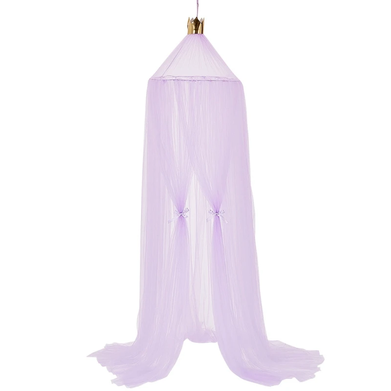 INS Nordic Baby Bed Play Tent Anti Mosquito Cotton Baby Canopy Mosquito Net Princess Bed Canopy Girls Room Decoration Bed Canopy: Beige