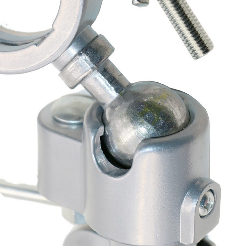Soporte universal para tornillos de banco con abrazadera, mini soporte para taladro eléctrico, hace que la amoladora quede plana, 360 giratorios para trabajar la madera en aluminio