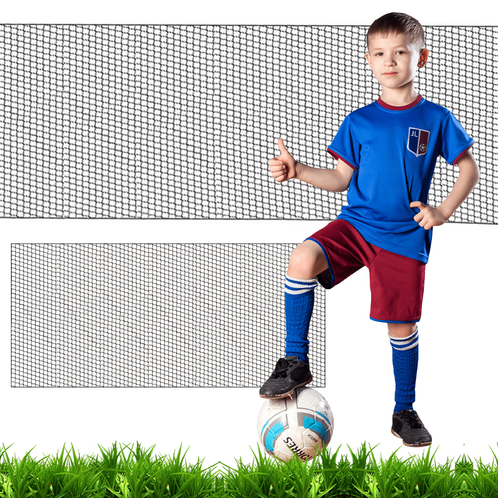 Soccer Backstop Net Soccer Practice Sports Netting Sports Netting Barrier for Backyard Soccer Training