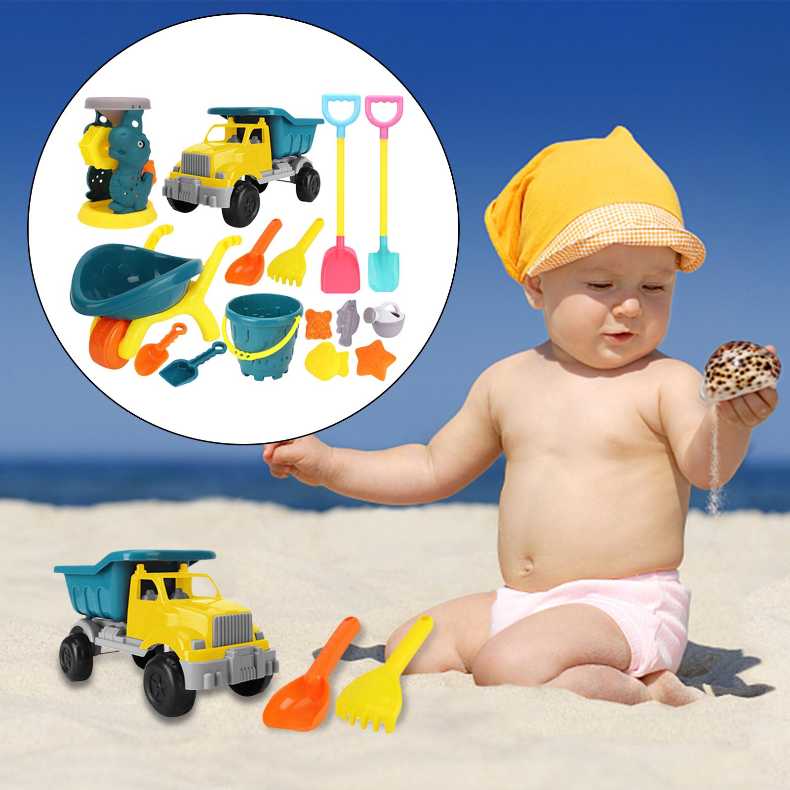 Summer Sand Beach Toy Bucket Beach Game Toy Shovel for Indoor Kids Children