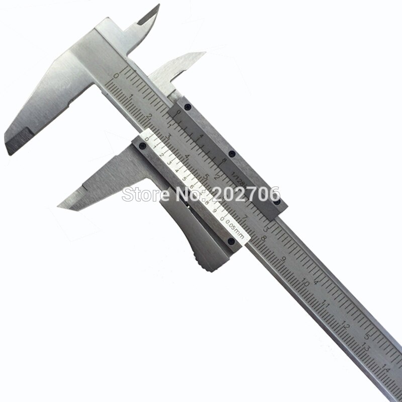 0-150mm 6inch 0.05mm vernier caliper with self lock four way metal vernier caliper thickness micrometer measuring gauge