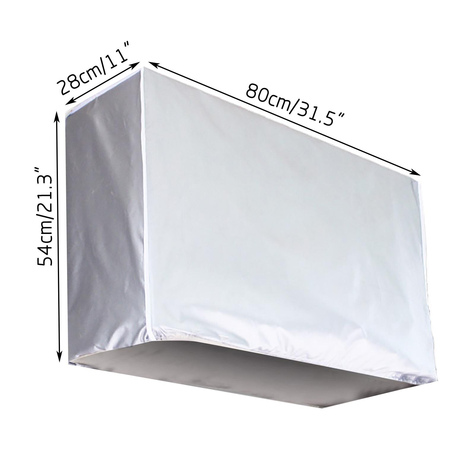 4 Maten Outdoor Airconditioning Cover Airconditioner Waterdicht Reiniging Cover Wassen Anti-stof Anti-Sneeuw Cleaning Cover