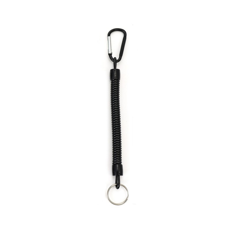 Elastisch intrekbaar sleutelhanger Anti-verlies Lanyard Multifunctioneel voor badgehouder Vissen Veiligheidstouw