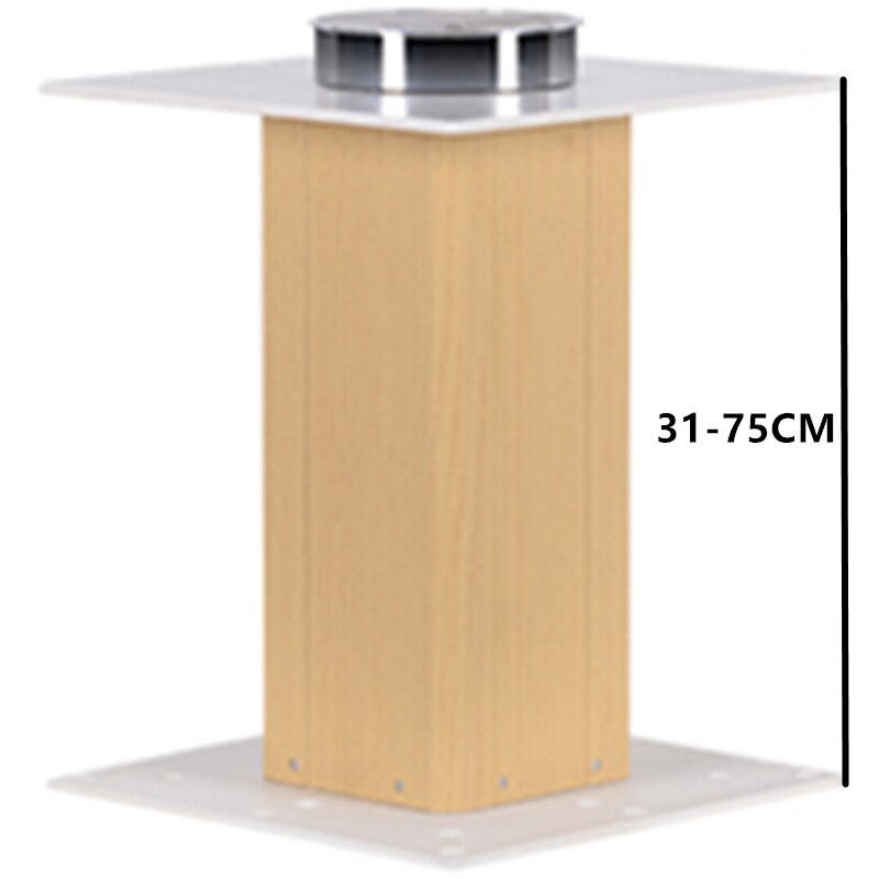 JayCreer Liftable Scalable RV Table Desk Lifter Leg Attachments Mount For Boat,Marine ,RV,Home ...: 31-75CM MapleColor