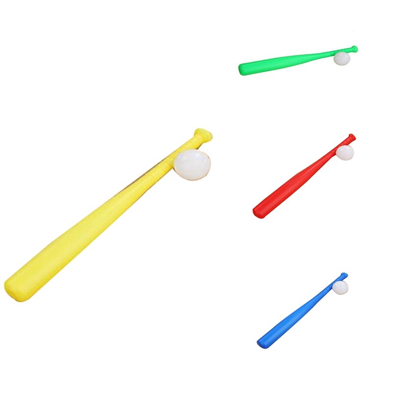 Juego al aire libre de plástico bate de béisbol de juguete bate