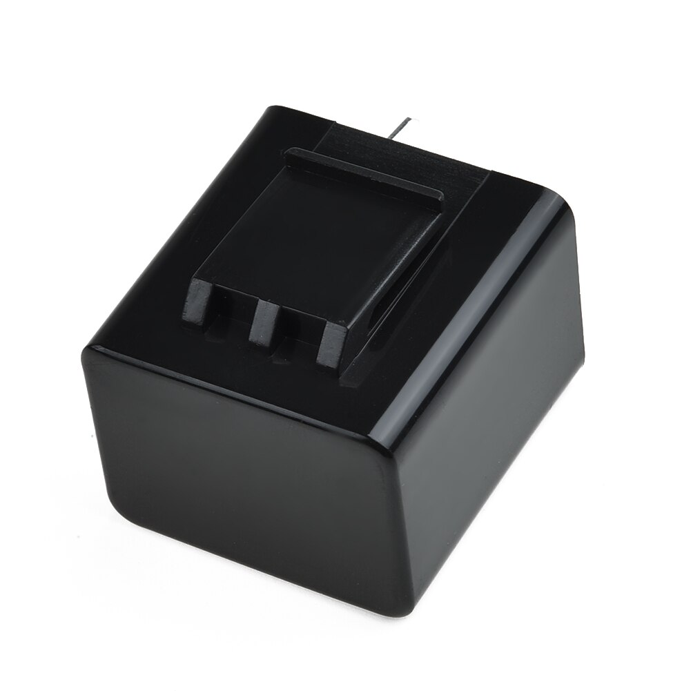 Replacement LED Flasher Relay 2-Pin Fast Hyper Flash PVC Plastic Black