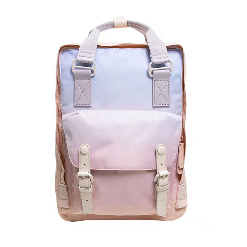 Women Backpack Large Capacity Waterproof Rucksack For Girls Boys 14 Inch Laptop Back Pack for College School Work: Hot Pink