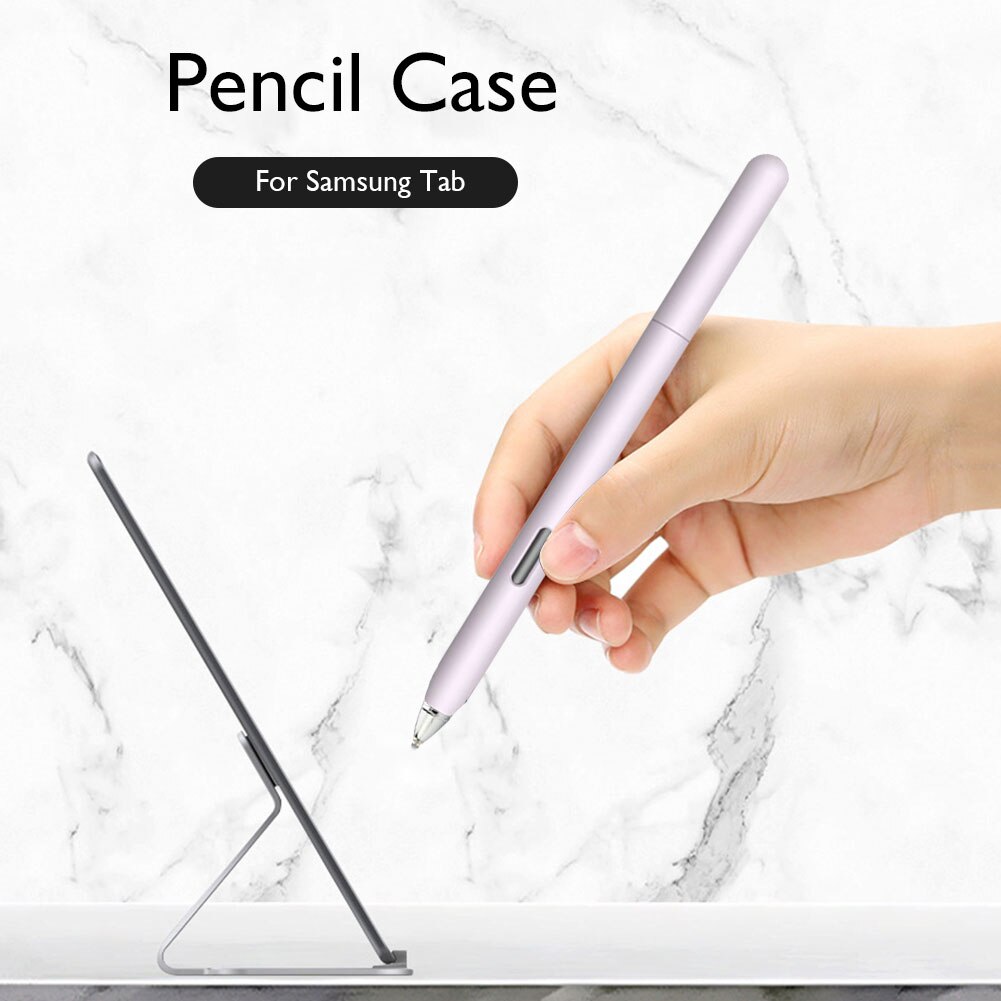 Voor Samsung Galaxy Tab S6/S6 Lite/S7 S-Pen Cover Leuke Tablet Siliconen Tablet Stylus Potlood case Tablet Siliconen Etui
