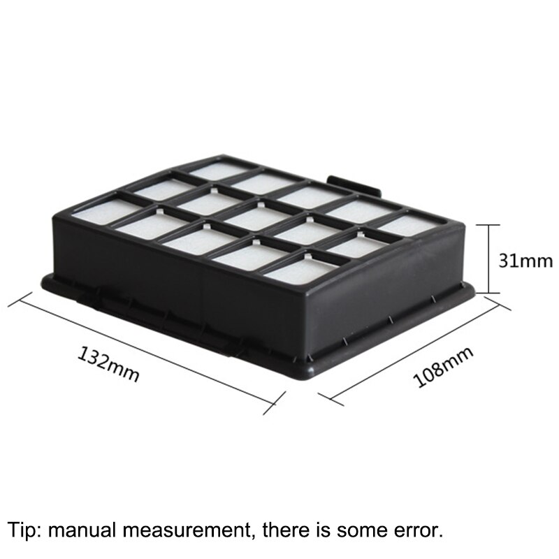 2 stk/sæt støvsuger dele vakuumfiltre til samsung hepa filter  dj97-00492a sc6520 sc6530/40/50/60/70 tilbehør