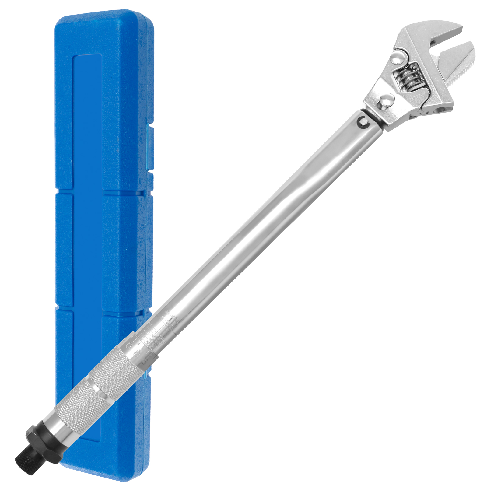 Adjustable Torque Wrench 19 to 110 Nm 43mm Open End Torque Spanner 4in1 Torque Wrench Repair Tool Aluminium Alloy Torque Wrench: Default Title