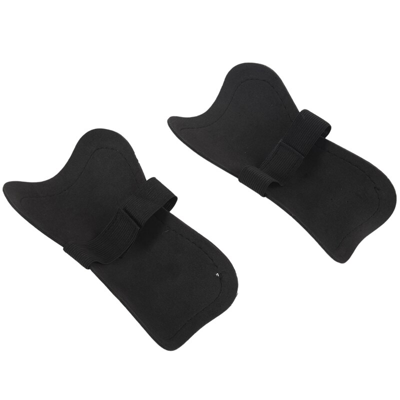 White Durable 1 Pair Competition Pro Soccer Shin Guard Pads Shinguard Protector