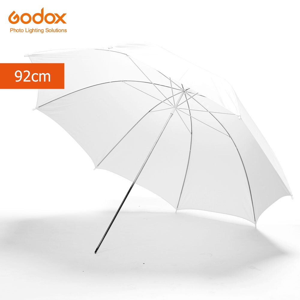 Godox 36 "92Cm Wit Soft Diffuser Studio Fotografie Doorschijnende Paraplu Voor Studio Flash Strobe Verlichting