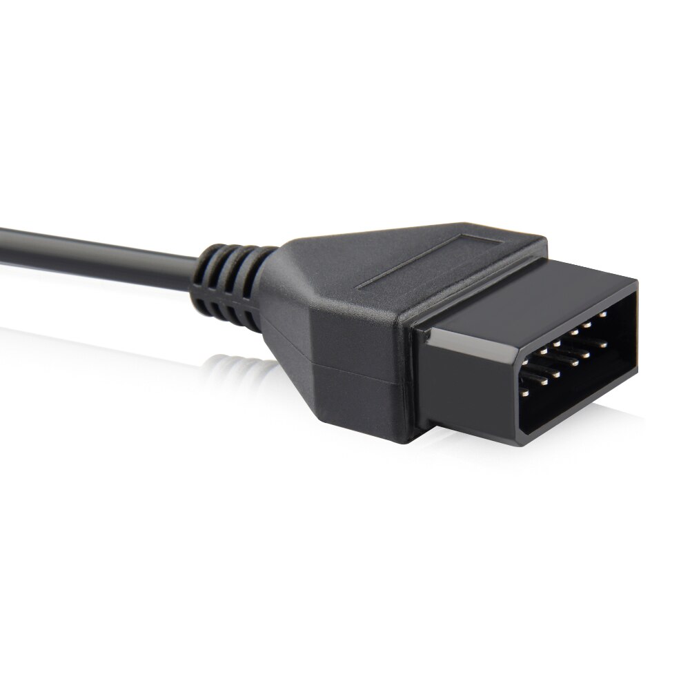 OBD2 16 Broches à 16pin Prise Mâle À Femelle Rallonge Voiture Adaptateur Diagnostique D&#39;OBDII OBD 2 Câble