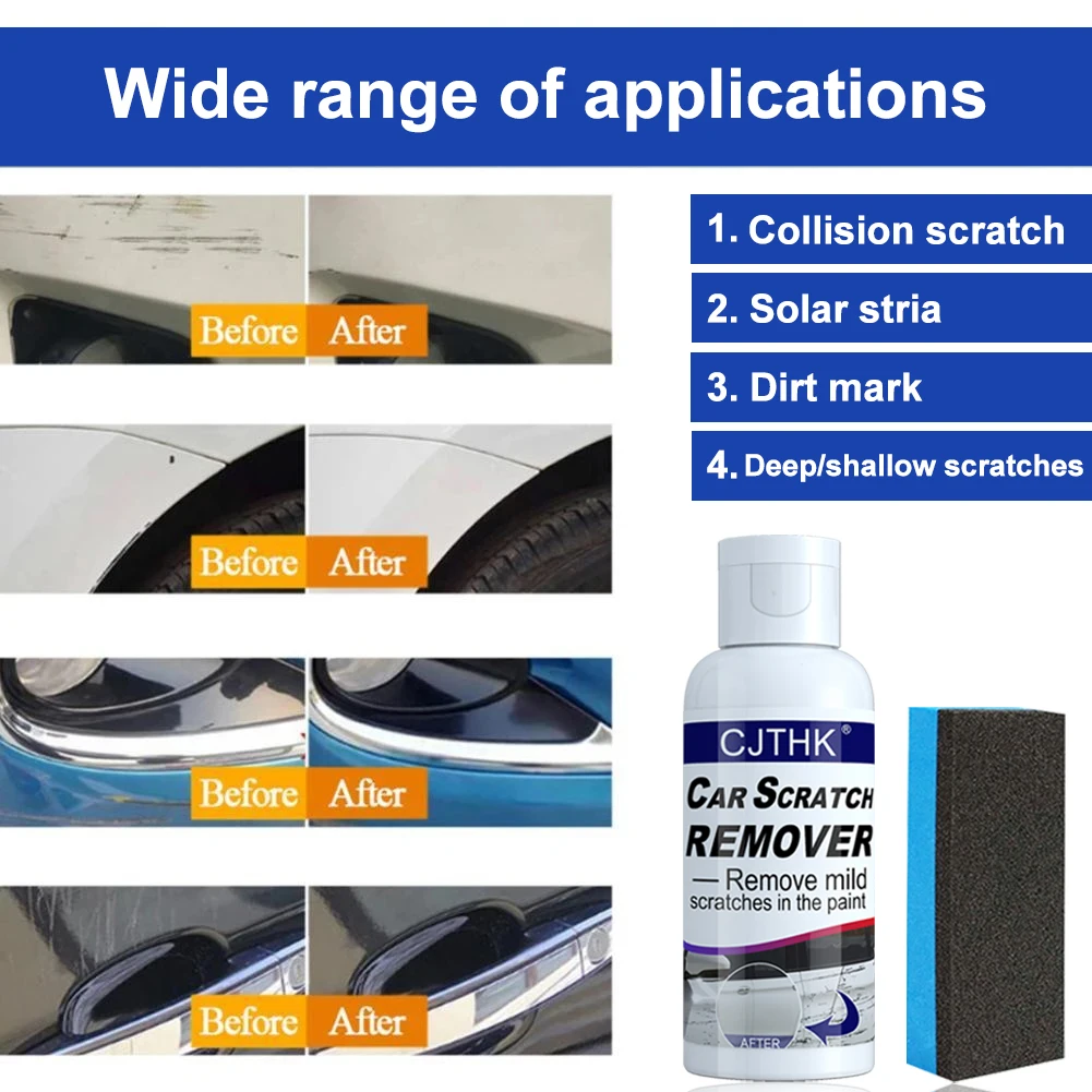 Auto Kras Remover Verf Care Tools Auto Swirl Remover Krassen Reparatie Polijsten Auto Body Slijpen Compound Anti Kras Wax