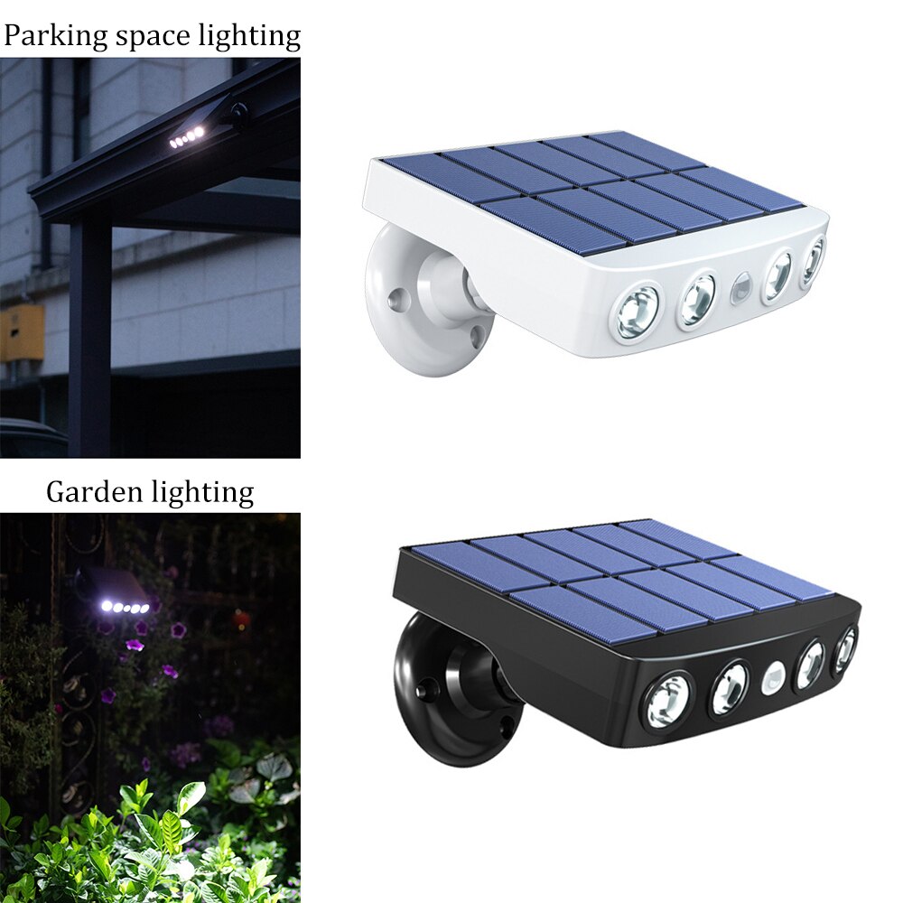 Led Solor Light Outdoor Wandlamp Motion Sensor Patio Yard Tuin Zonne-verlichting IP65 Waterdichte Straatverlichting Hoek Verstelbare