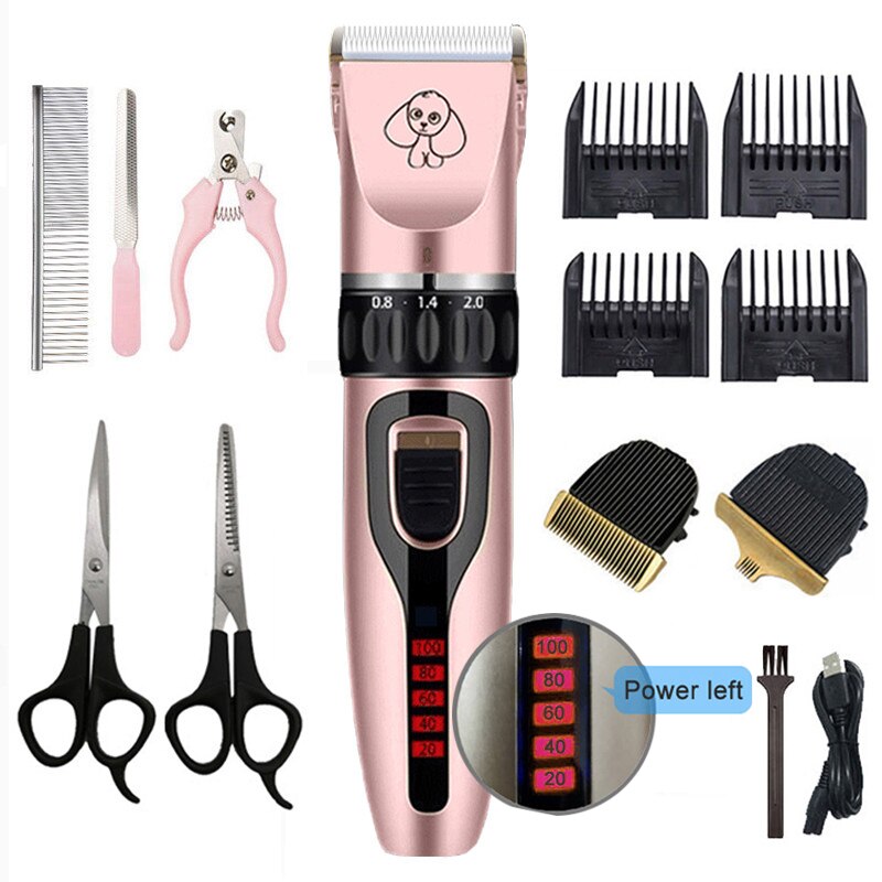 Pet Clipper Voor Honden Tondeuse Elektrische Hond Clipper Kat/Konijn Grooming Tool Haar Machine Remover Kapsel Voor Dieren