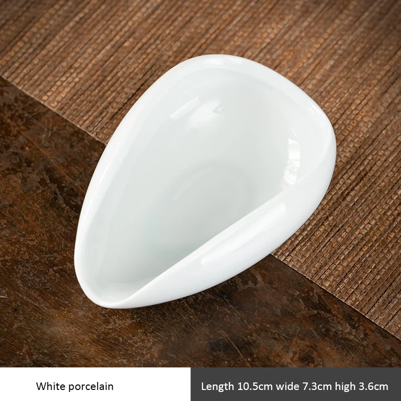 Plateau à mesurer les grains de café, plat à grains en céramique, tasse à mesurer en céramique pour poudre de café, accessoires pour café et thé pour la maison et le Restaurant: vert militaire