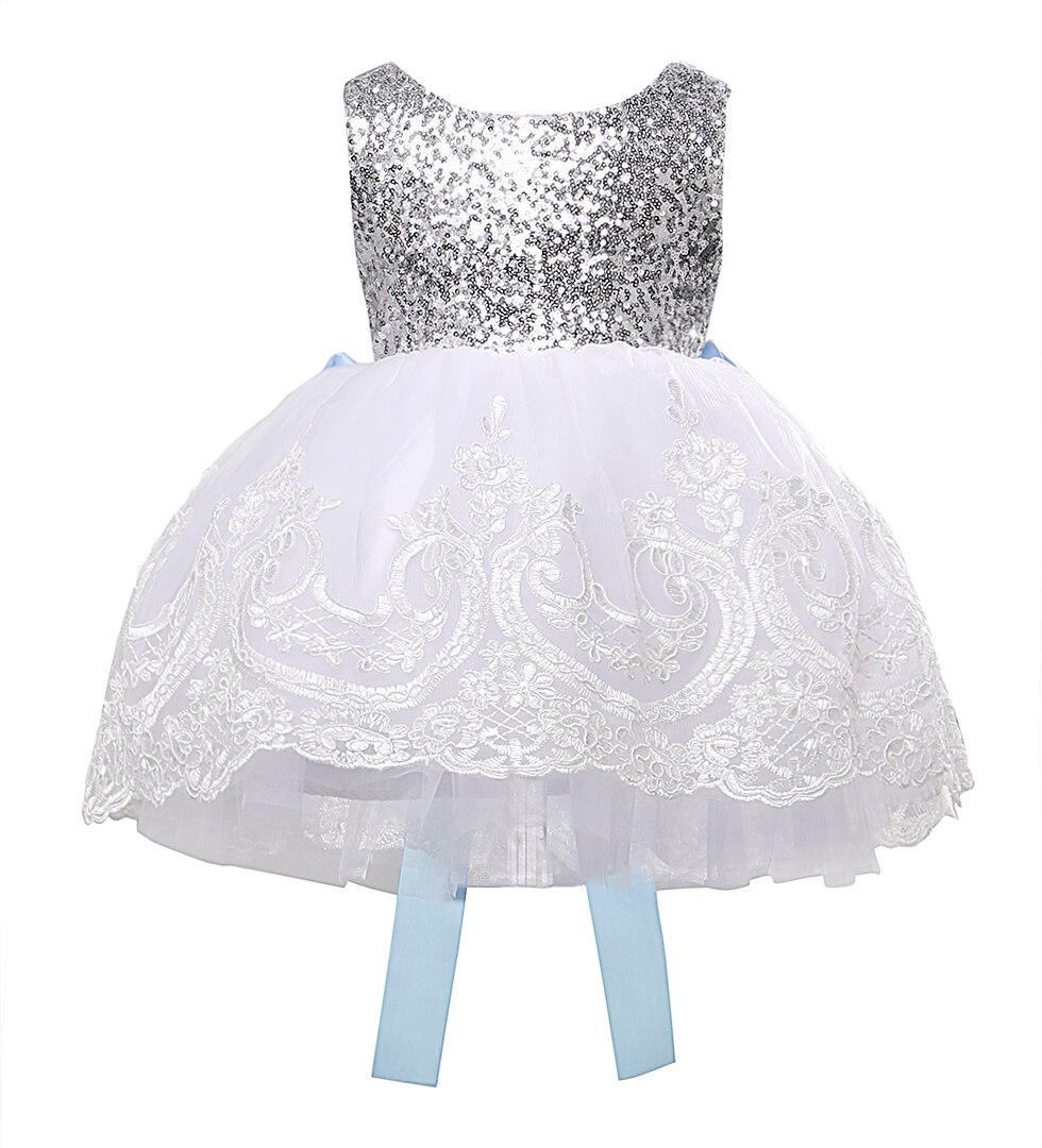 Mädchen Sommerkleid Mit Spitze - Prinzessin Tutu Kleid + Stirnband Set