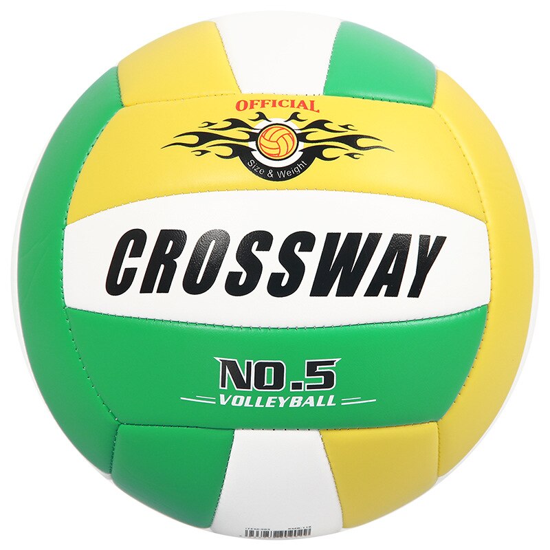 Warship volleyball No.5 soft leather indoor training competition volleyball beach men's and women's inflatable volleyball