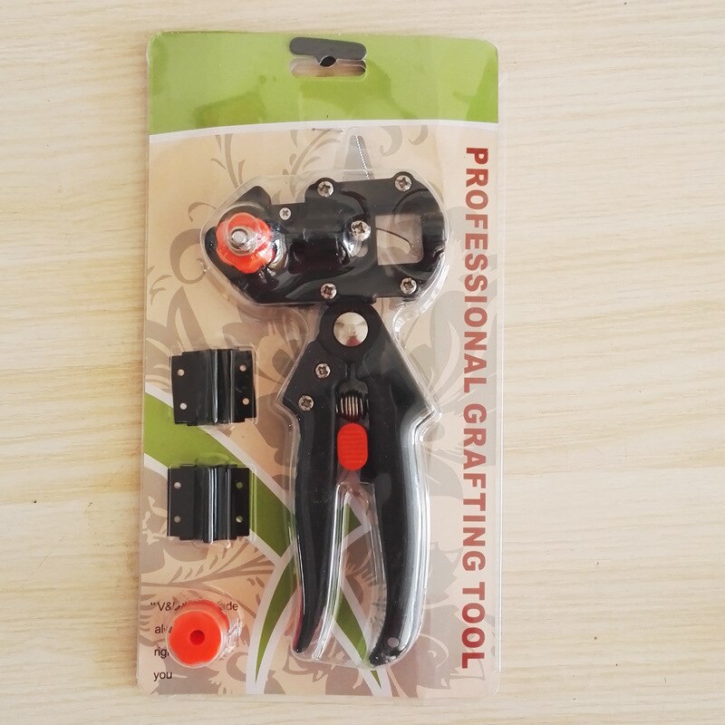 Máquina de injerto con 2 cuchillas, herramientas de injerto de árboles frutales, tijeras, herramienta de jardinería, podadora de corte