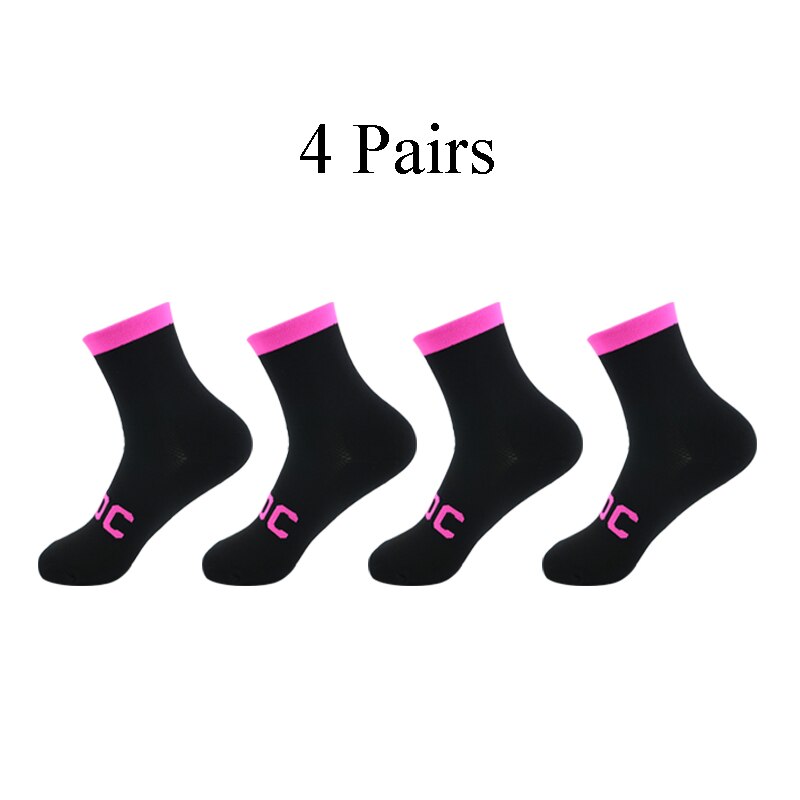 4 Pairs High Elastic Wear Resistant Socks Camping Rock Climbing Socks