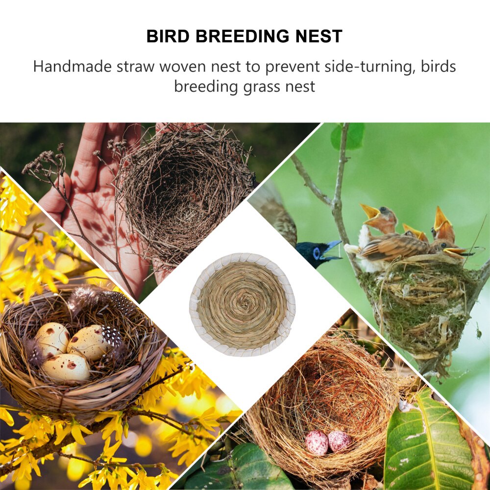 1Pc Bird Breeding Nest Bird Shed Decorative Bird Living House Bird Supplies