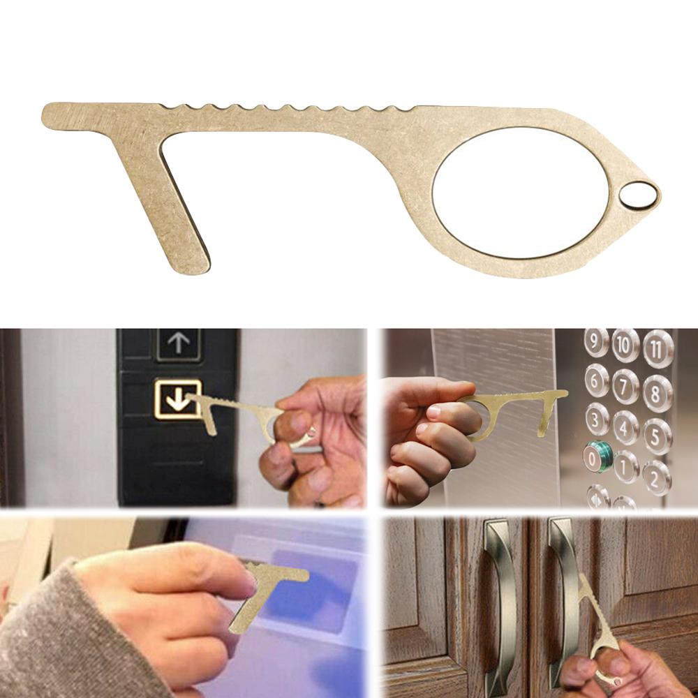 Safety Door Opener No Touch key Portable Anti-germ Elevator Button Drawer Door Handle Assistant safe Contactless Tool Assistant