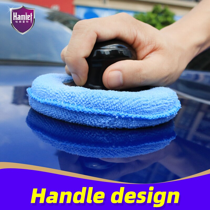 Hamlet hand polisher for wax car caring easy and fast use good waxing tool