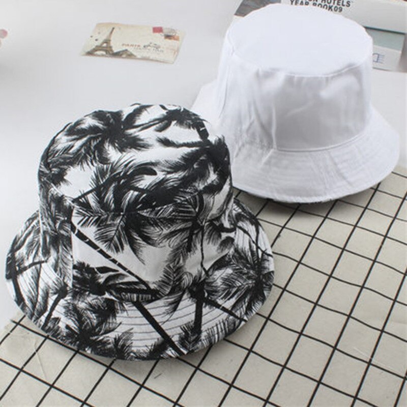 Bob Panama Réversible Homme - Noir - Graffiti Tags Imprimé - Taille Unique