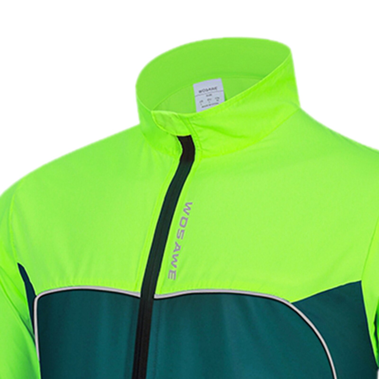 Fiets Fietsen Jacket Voor Mannen Zeer Zichtbaar Lichtgewicht Thermische Unisex Jas Winddicht Ademend Reflecterende Jassen Workout