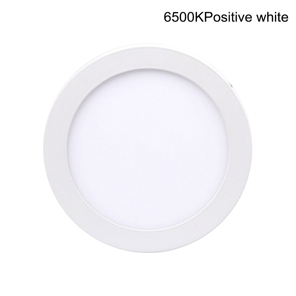 Tak badrumslampa led 6w platt runda ner kökspanel ytmonterad sdf-skepp: Vit
