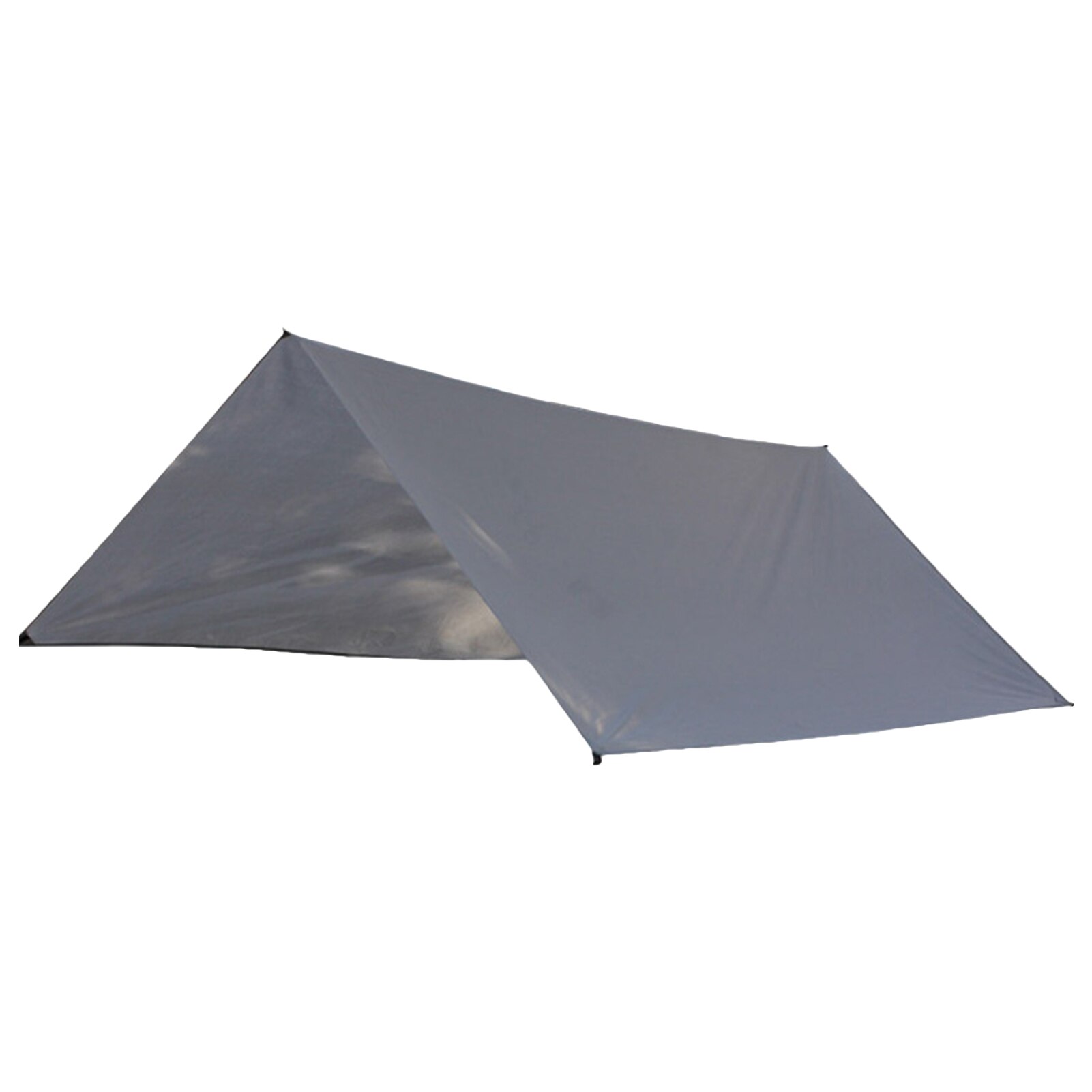 Tenda da esterno impermeabile Tarp protezione UV amaca campeggio Poncho da pioggia ombrellone a doppia faccia baldacchino tappetini da spiaggia: Gray