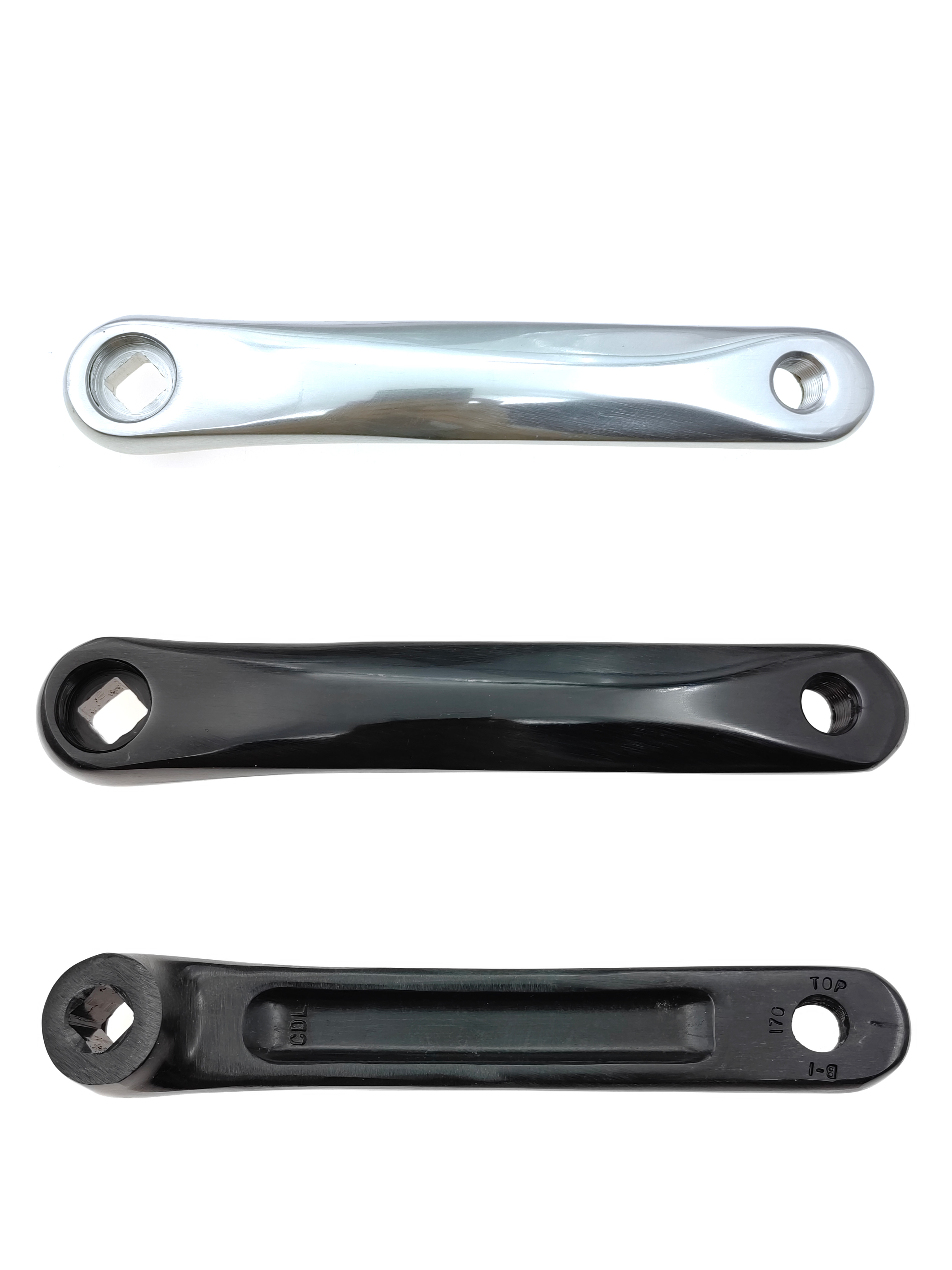 50/34T Rennrad Kurbelgarnitur BCD 110mm 8/9 Geschwindigkeit Diamant Loch Doppel Kettenräder Fahrrad Kurbeln Teile Kettenblatt Fahrrad Zubehör