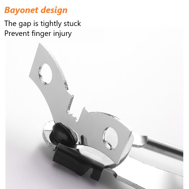 Can Opener Bottle Opener Drink Bottle Opener Traveling Camping Tools Openers Stainless Steel Butterfly Tin Can Opener Jar Opener