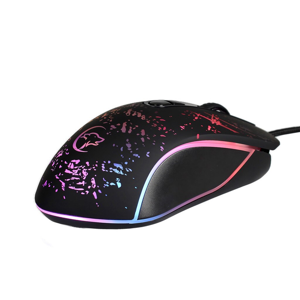 Wireless gaming mouse, rechargeable, high-end backlight , smooth, suitable for various gaming games#40