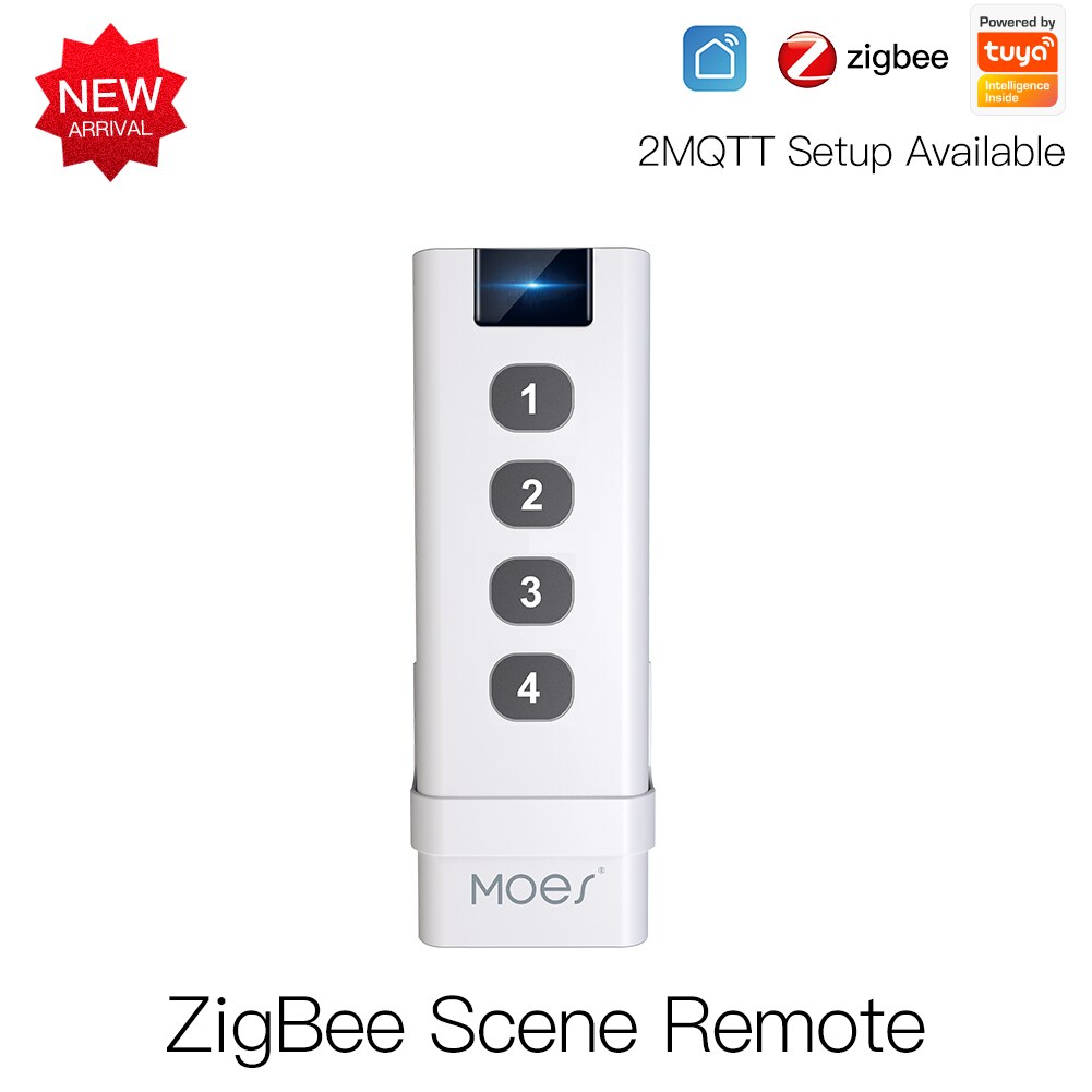 ZigBee RF Smart Touch Curtain Switch Roller Blinds Shutter Tuya Smart App Wireless Control Relay Status Works with Alexa Google: 1 Scene
