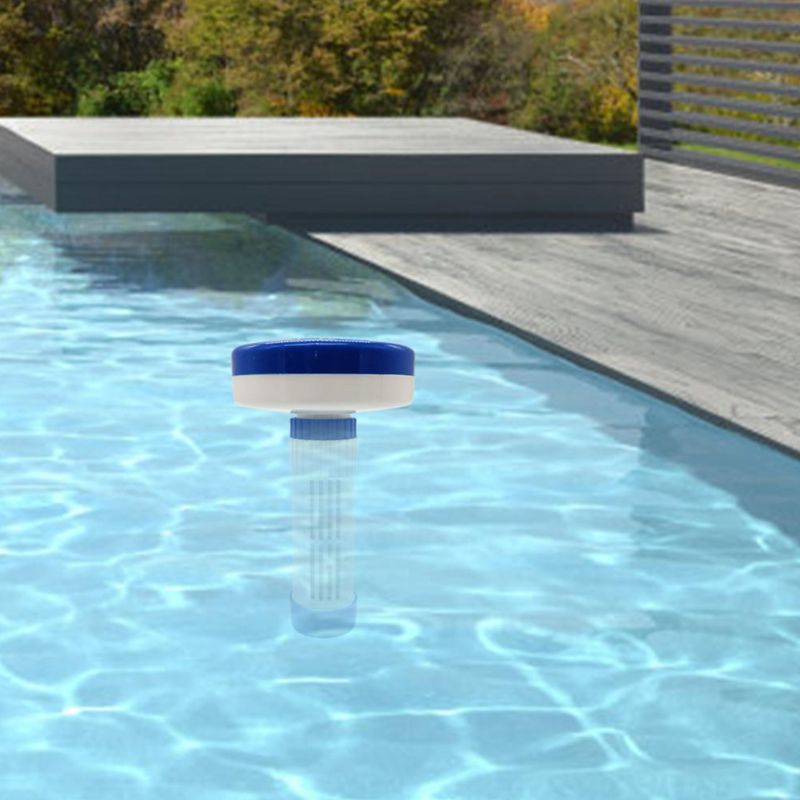 Floating Water Swimming Pool Accessories 7.8 Inch Chlorine Dispenser